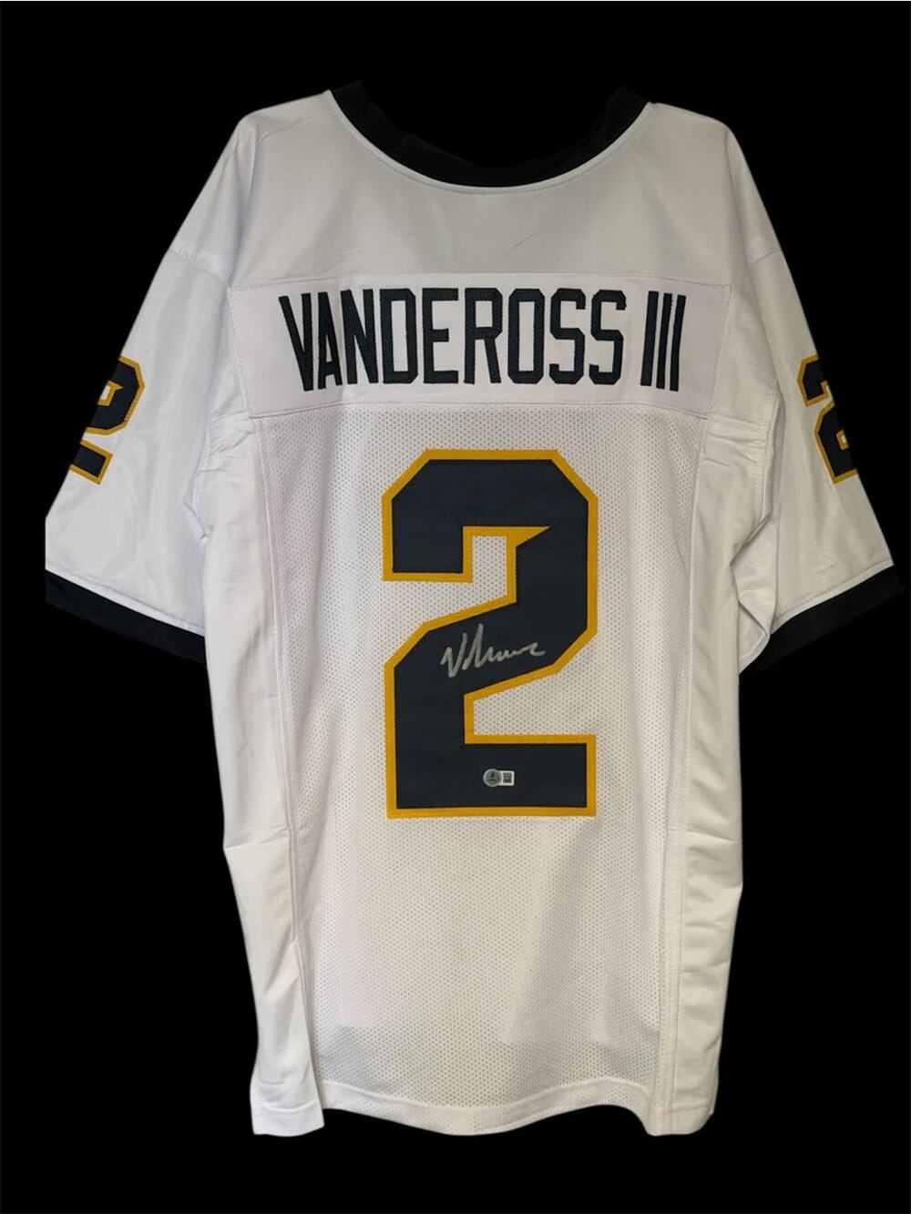 Junior Vandeross III Signed Jersey Toledo Rockets WR • 2026 NFL Draft Prospect